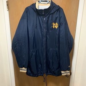 CHAMPION NORTE DAME COACHES JACKET